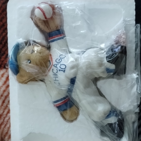 Ron Santo Cherished Teddies Figurine 2001 Cubs - Picture 3 of 3